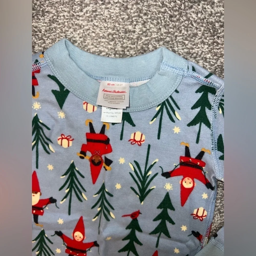 Holiday Long John Pajama Set | Hanna Andersson 2T